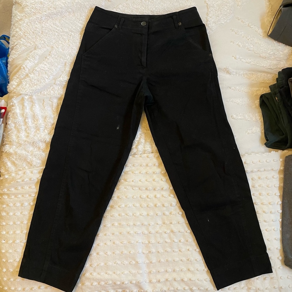 Steven Alan Twill Pant in Black